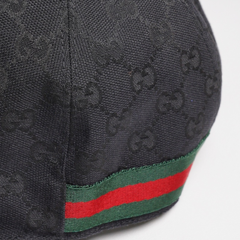 GUCCI 經典 花紋 休閒帽 棒球帽-3