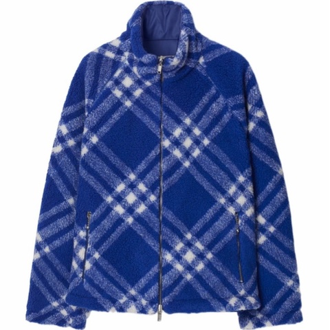 Burberry 女士 雙面兩穿羊毛休閒夾克UK-4 UK-6碼