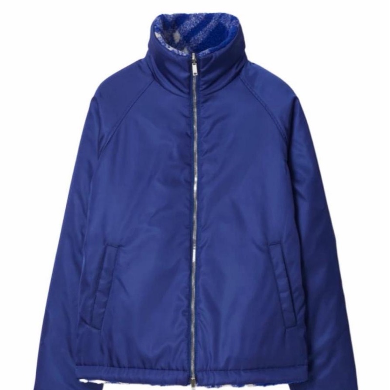 Burberry 女士 雙面兩穿羊毛休閒夾克UK-4 UK-6碼-2