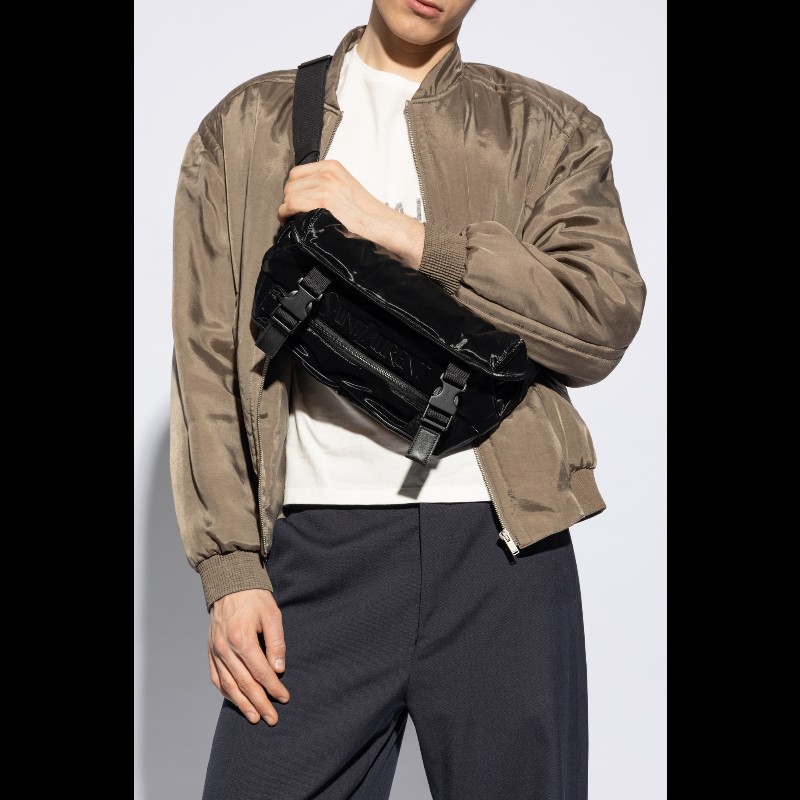 Saint Laurent YSL 亮面尼龍腰包-6