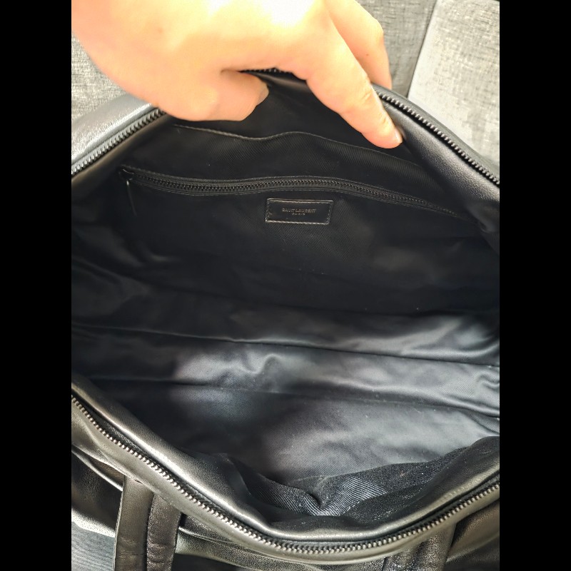 Saint Luarent YSL 小羊皮旅行袋-7