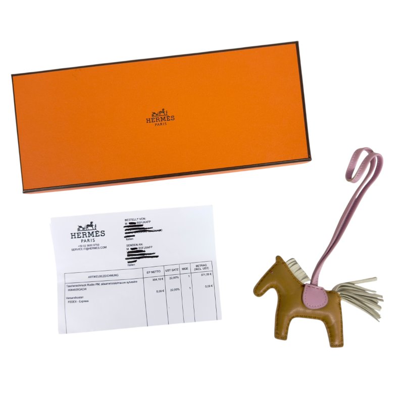 HERMES Rodeo PM 馬仔 掛飾 Z刻-0