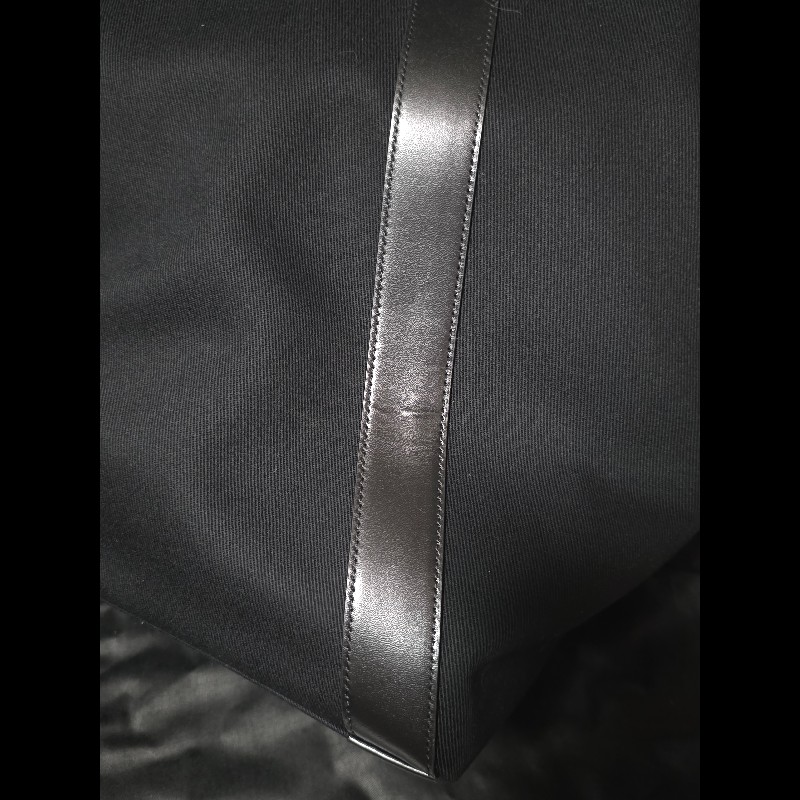 Saint Laurent YSL 帆布刺繡拖特包-9