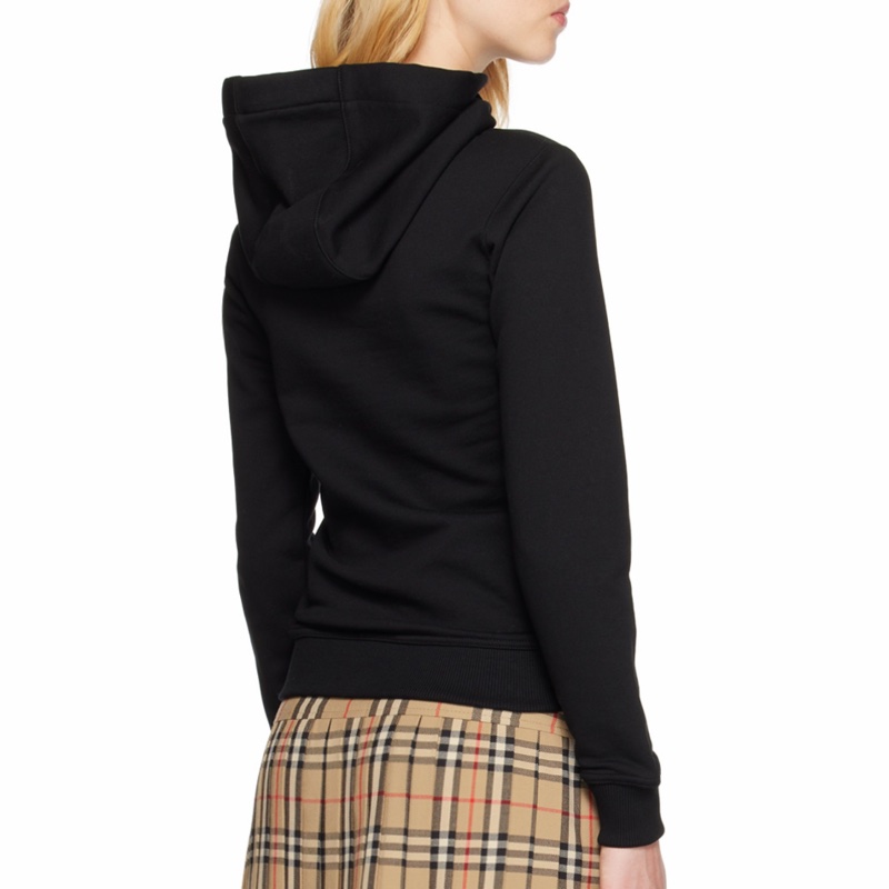 Burberry 女士 Prorsum 標籤棉質連帽衛衣 XS S-4