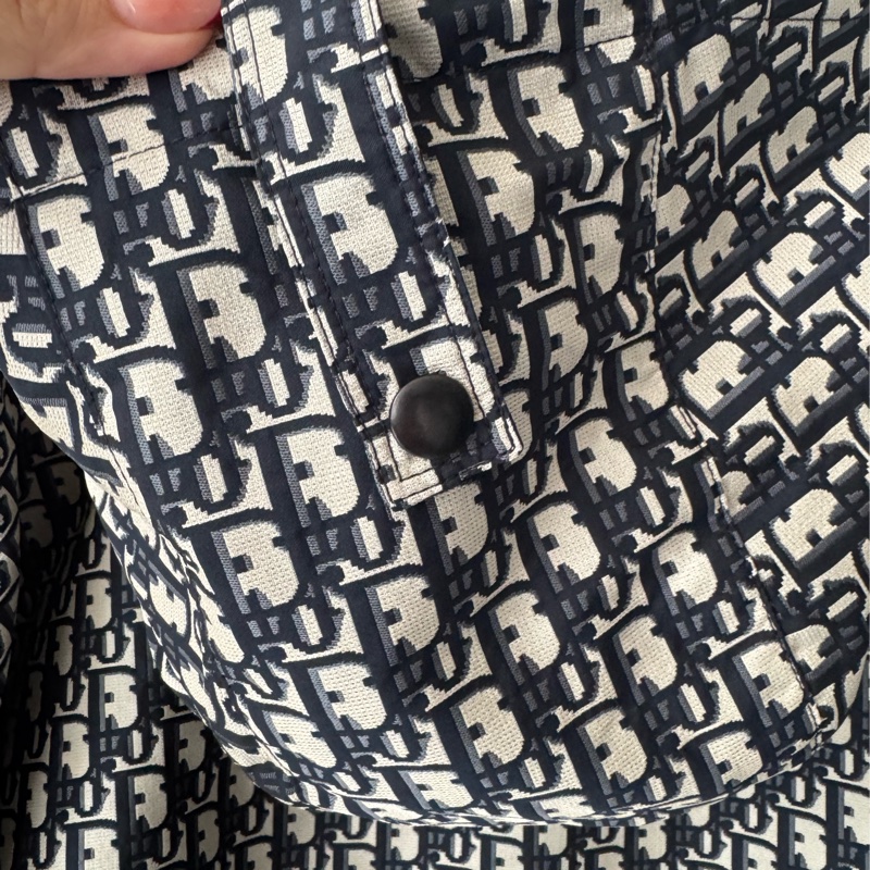 Dior滿版老花前字母防風連帽上衣 超好看❤️‍🔥❤️‍🔥❤️‍🔥-13