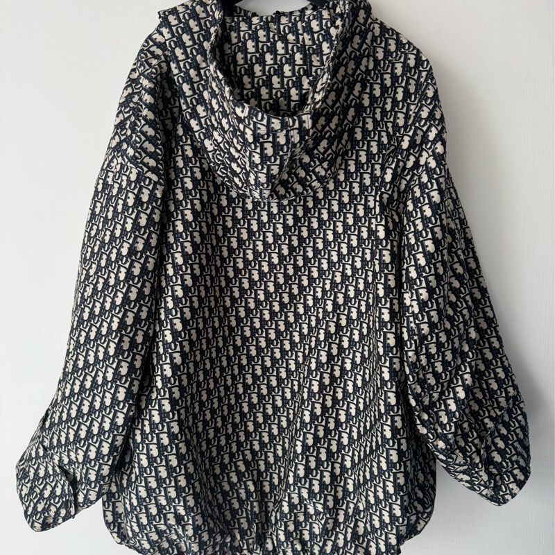 Dior滿版老花前字母防風連帽上衣 超好看❤️‍🔥❤️‍🔥❤️‍🔥-14