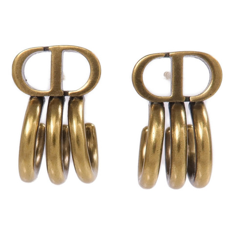 Dior 金屬Earrings金扣耳環