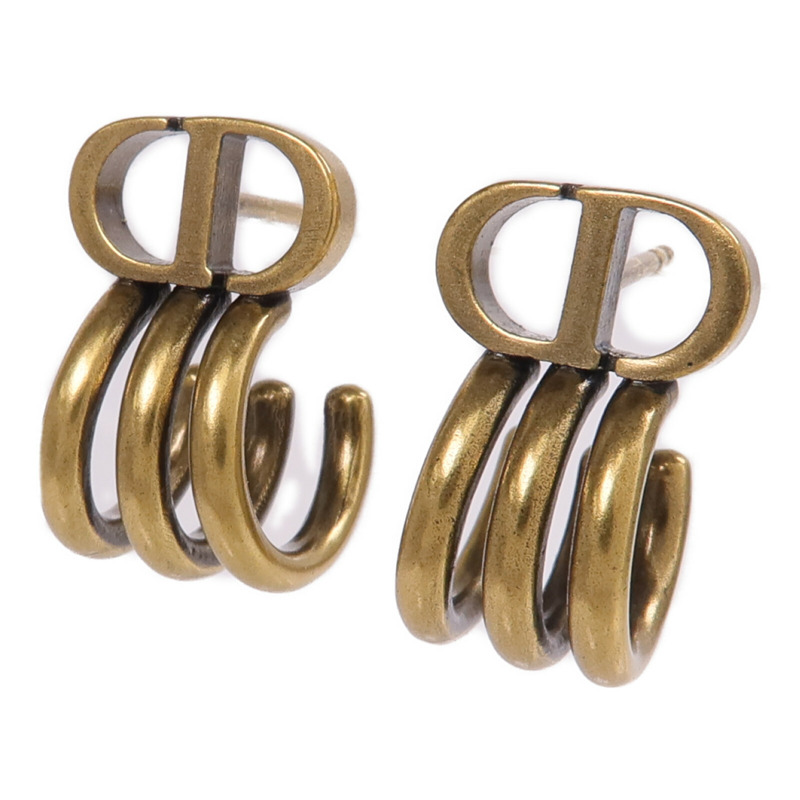 Dior 金屬Earrings金扣耳環-1