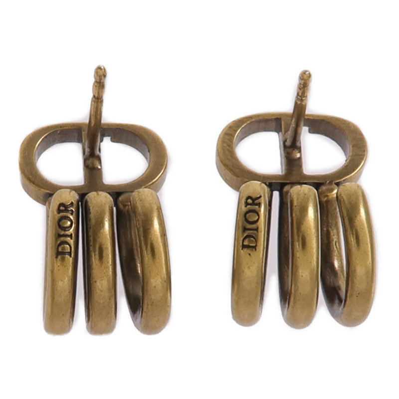 Dior 金屬Earrings金扣耳環-2
