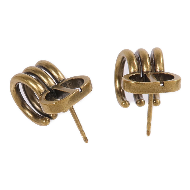 Dior 金屬Earrings金扣耳環-3