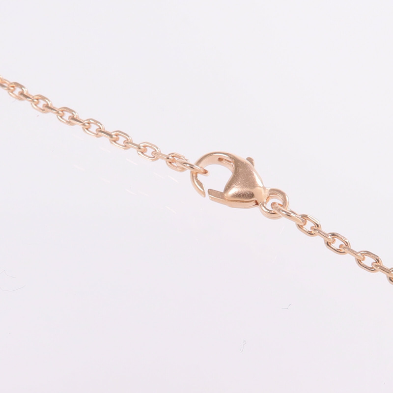 HERMES 金屬/琺瑯Pop H Necklace金扣項鏈-4