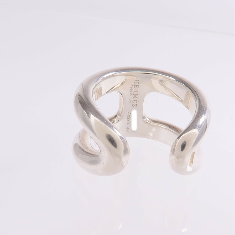 HERMES 925純銀Osmose Small Ring戒指US#4.5-4