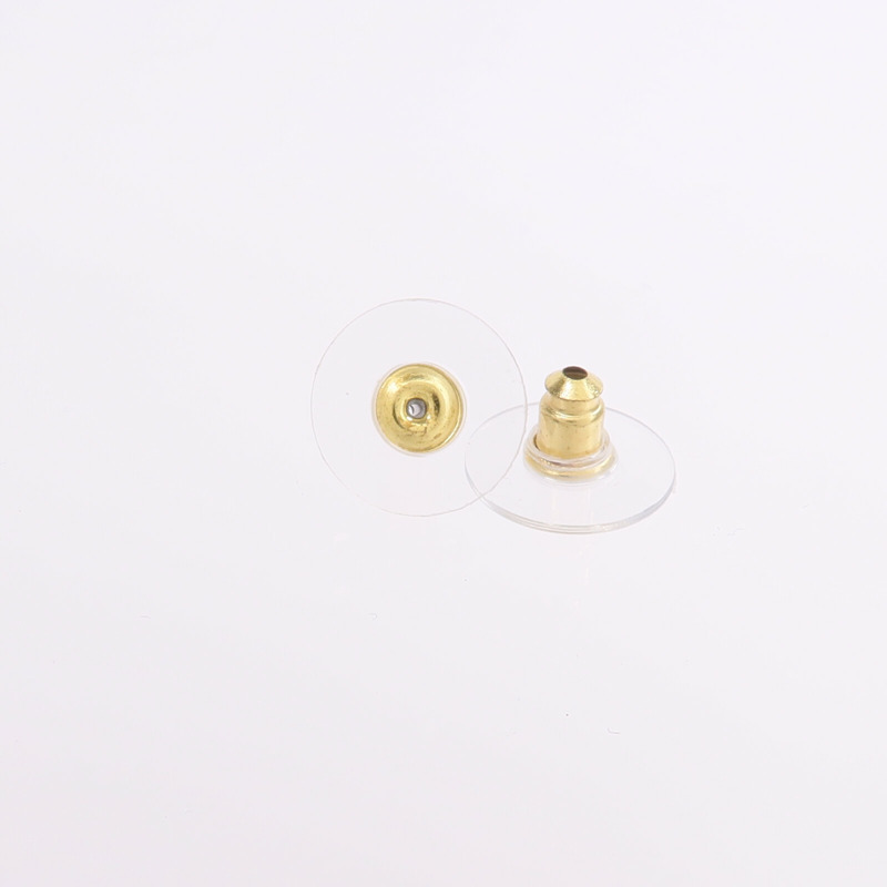 CHANEL 金屬/皮革Earrings金扣耳環-5