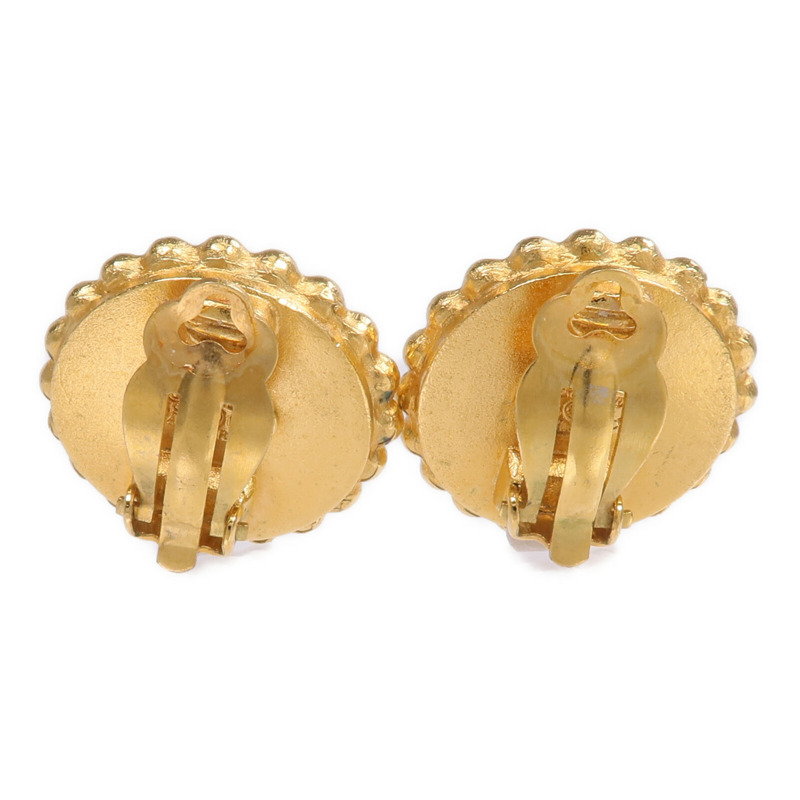 CHANEL 金屬Earrings金扣耳環-2