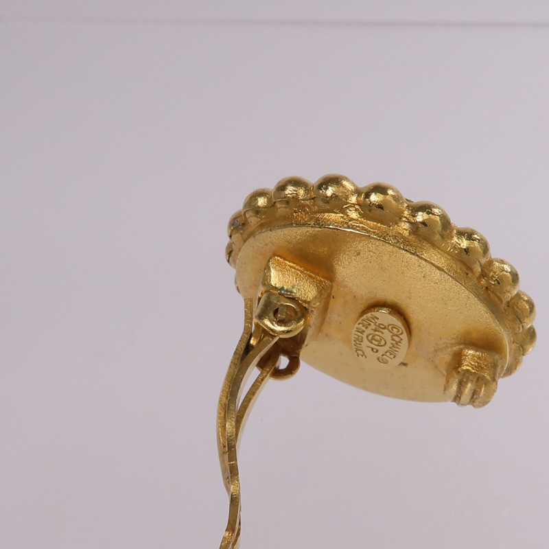 CHANEL 金屬Earrings金扣耳環-6