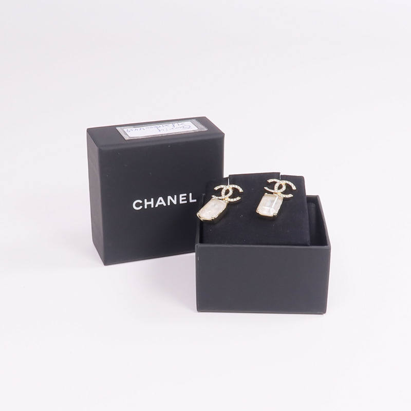 CHANEL 金屬Earrings金扣耳環-6