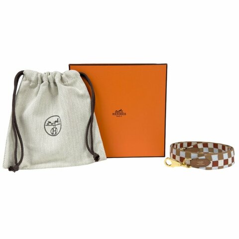 HERMES Maxi Quadrille 肩帶 25 mm