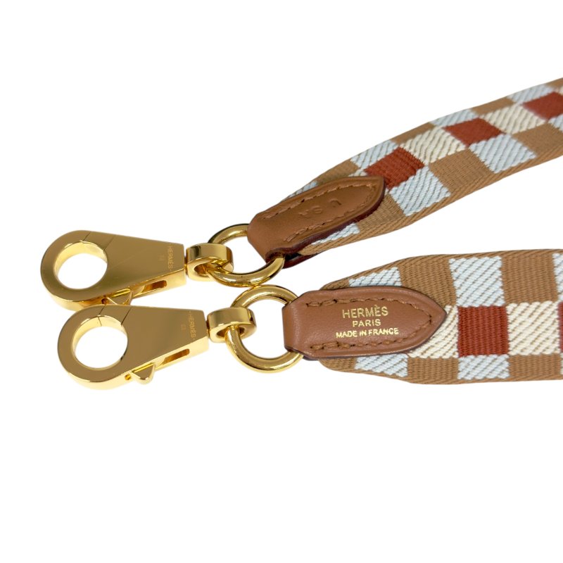 HERMES Maxi Quadrille 肩帶 25 mm-8
