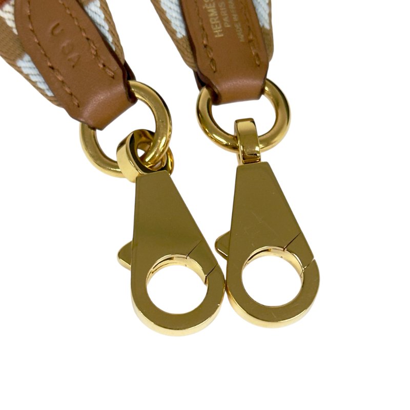 HERMES Maxi Quadrille 肩帶 25 mm-14