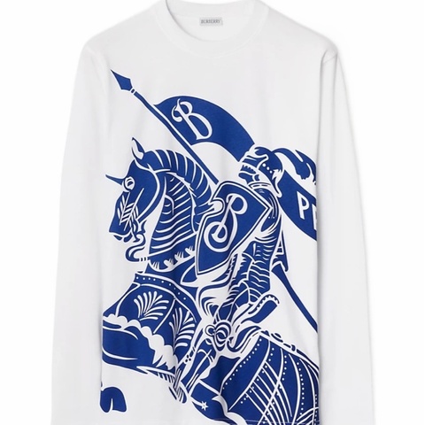 Burberry 女士 EKD 印花長袖T恤XS S M L碼