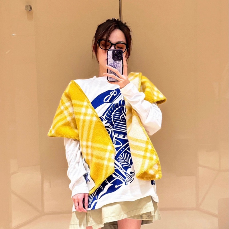 Burberry 女士 EKD 印花長袖T恤XS S M L碼-4