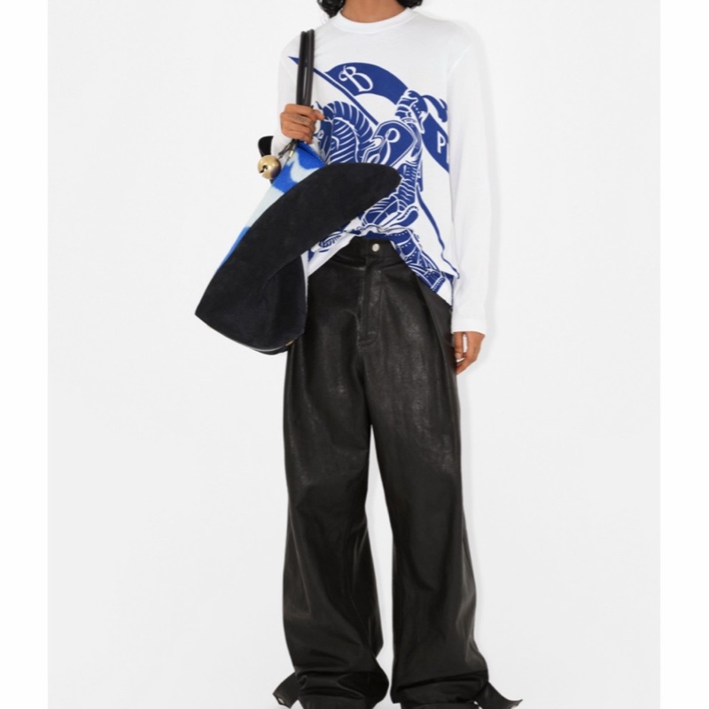 Burberry 女士 EKD 印花長袖T恤XS S M L碼-5