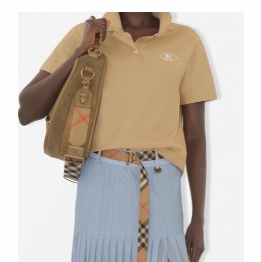 Burberry 女士 純棉polo衫XXS XS S M L XL碼-3