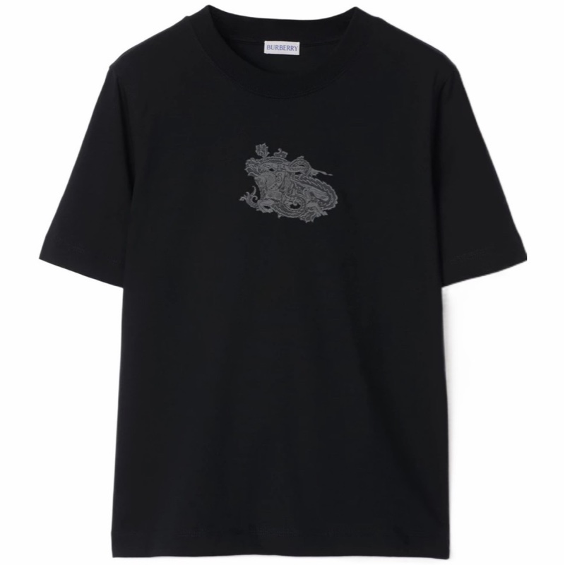 Burberry 女士 徽標棉質 T 恤XS S M L碼-0