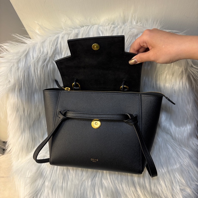 Celine 黑鯰魚包-5