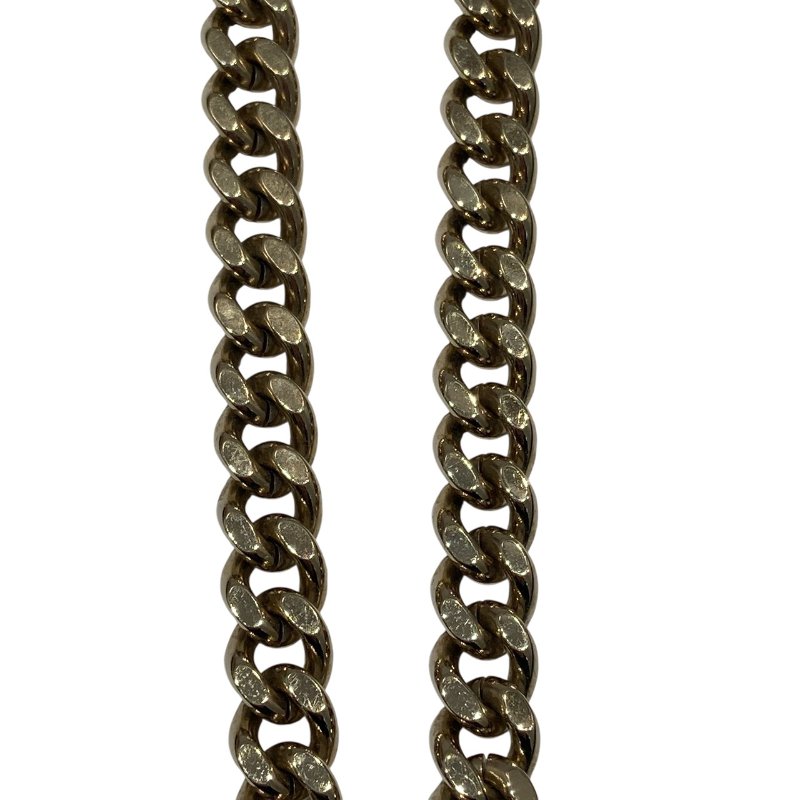 CHANEL 香奈兒 雙C珍珠鎖頭壓克力項鍊 黑色 水鑽-4