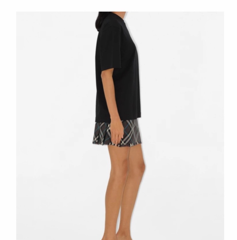 Burberry 女士 徽標棉質T恤XS S M L碼-2