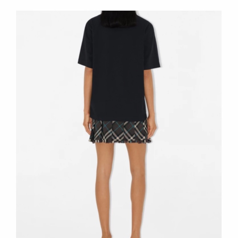 Burberry 女士 徽標棉質T恤XS S M L碼-4