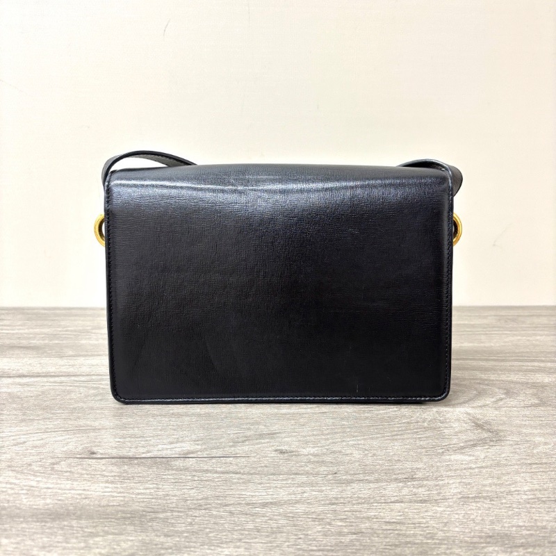 GUCCI 黑金ring系列肩背斜背包24*16*6 98新配件塵袋-6