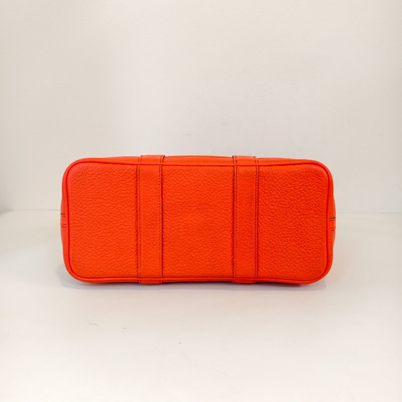 愛馬仕/Hermes 花園30 togo 皮面 T刻 2015年 93愛馬仕橘色 30*21*13cm 98新-1