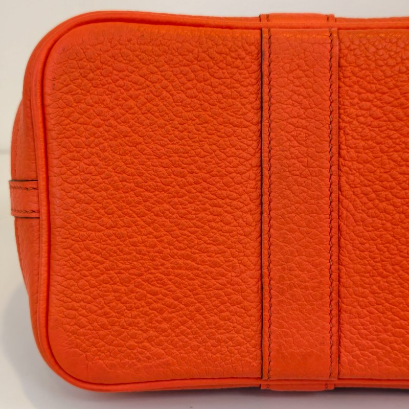 愛馬仕/Hermes 花園30 togo 皮面 T刻 2015年 93愛馬仕橘色 30*21*13cm 98新-14