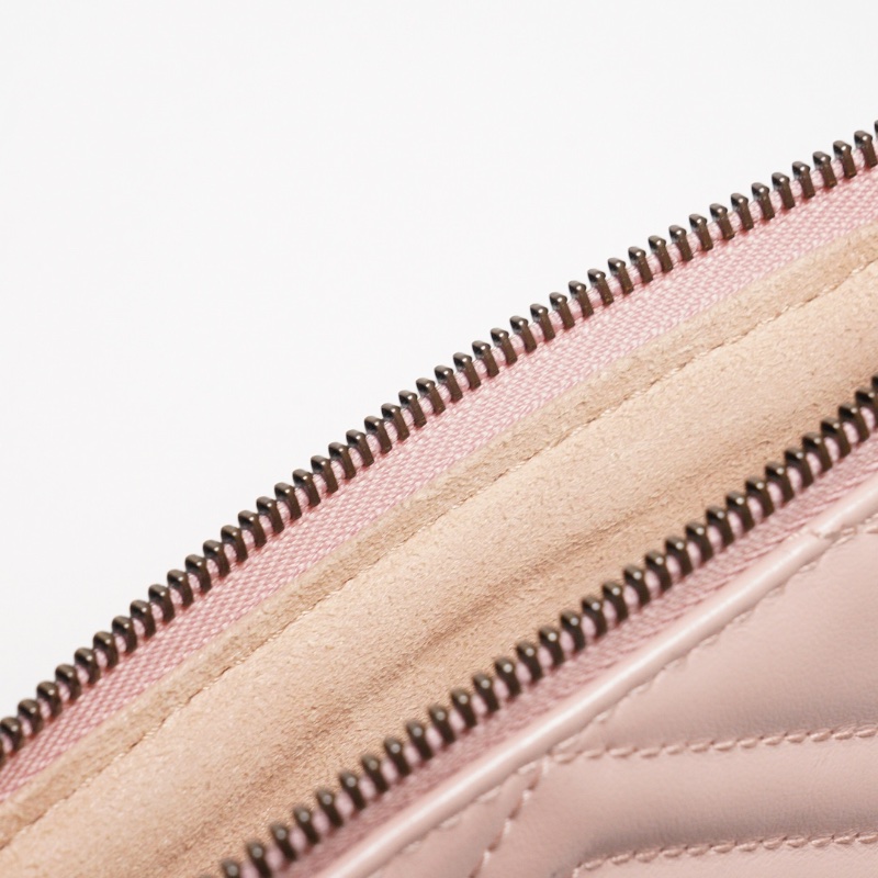 Gucci GG Marmont 皮革斜背包+手拿包+零錢包 一組3個-13
