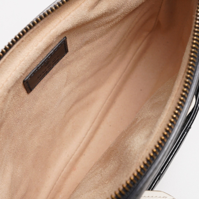 Gucci GG Marmont 皮革斜背包+手拿包+零錢包 一組3個-25