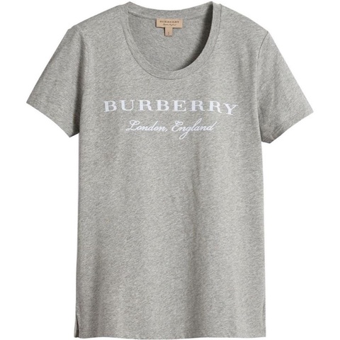 Burberry 女士 LOGO印花全棉T恤S碼