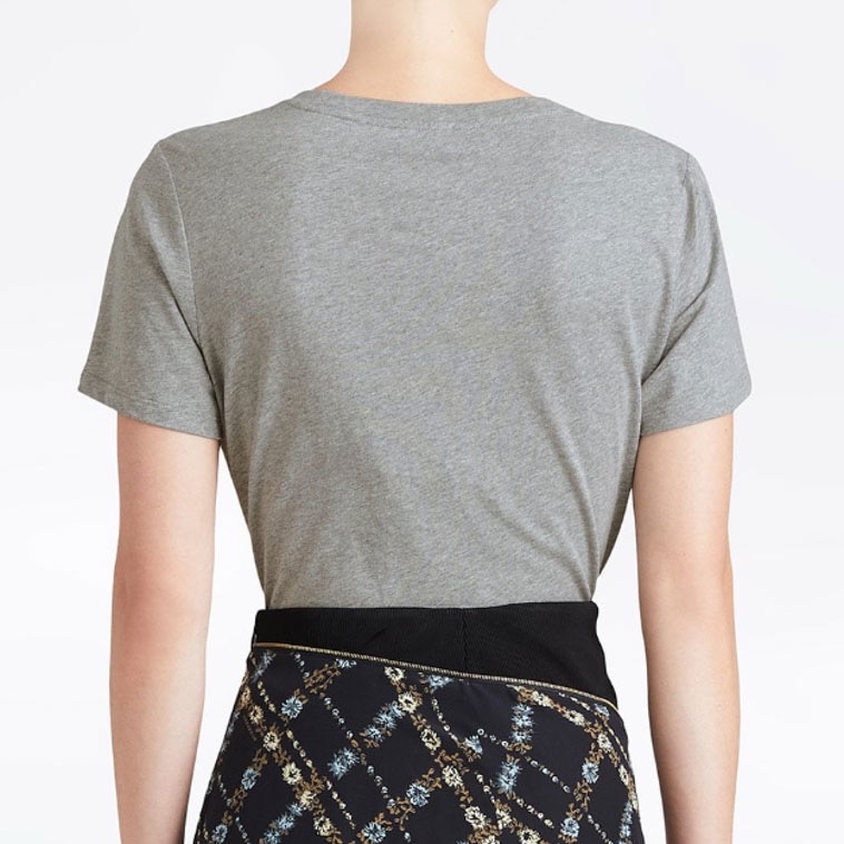 Burberry 女士 LOGO印花全棉T恤S碼-4