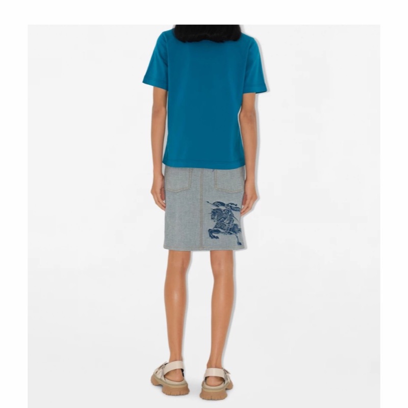 Burberry 女士 圓領短袖T恤XS S M L碼-3