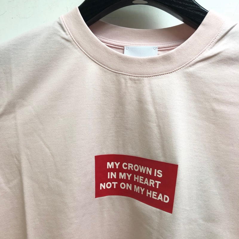 Burberry 女士 蒙太奇印花T恤M碼-1