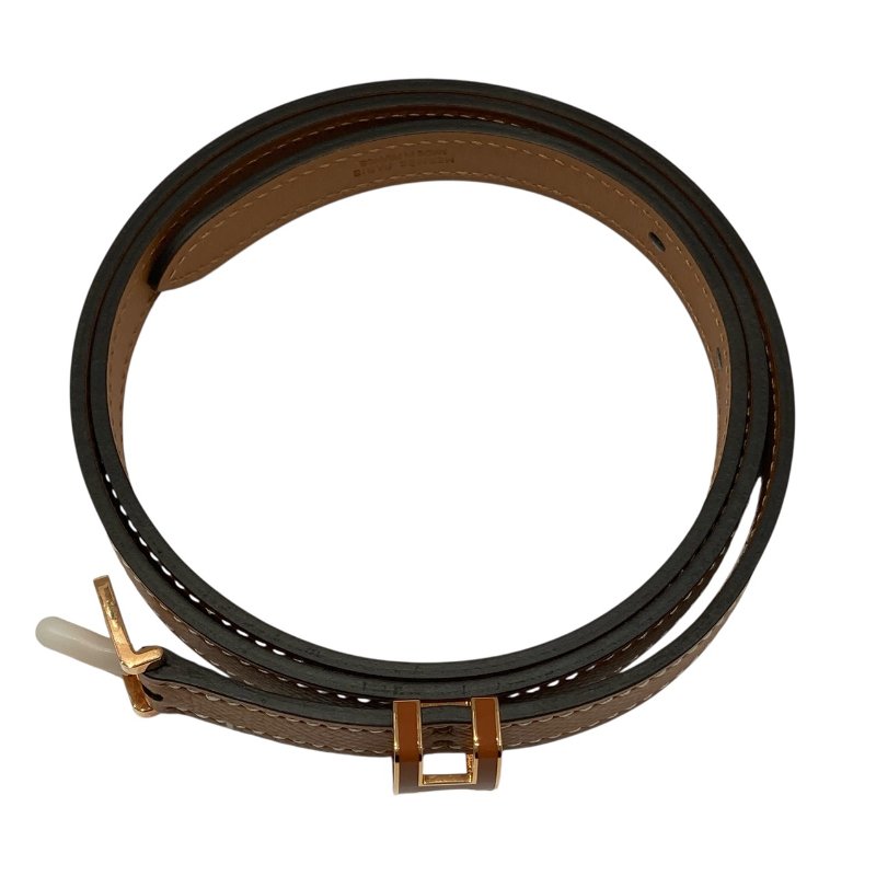 HERMES 愛馬仕 Z刻印 POP H 15 BELT 皮帶 80CM 棕色 金色-1