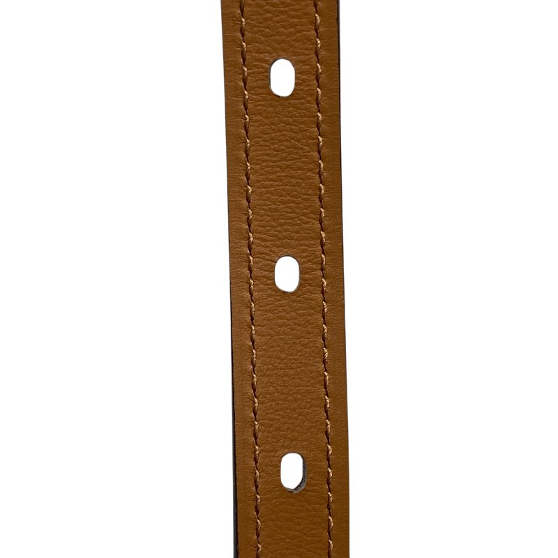 HERMES 愛馬仕 Z刻印 POP H 15 BELT 皮帶 80CM 棕色 金色-6