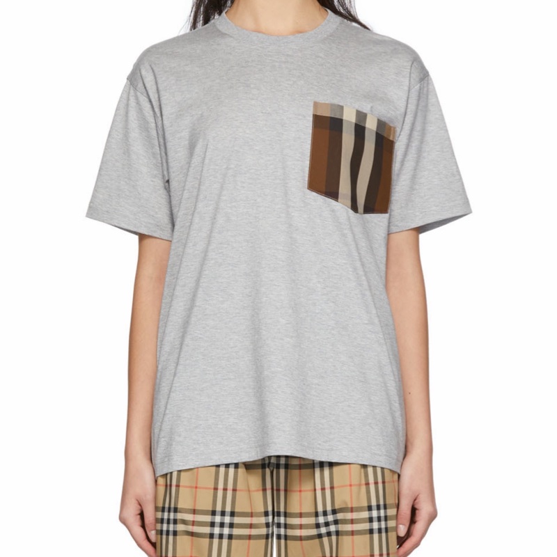 Burberry 女士 徽標T恤S M L XL碼-2