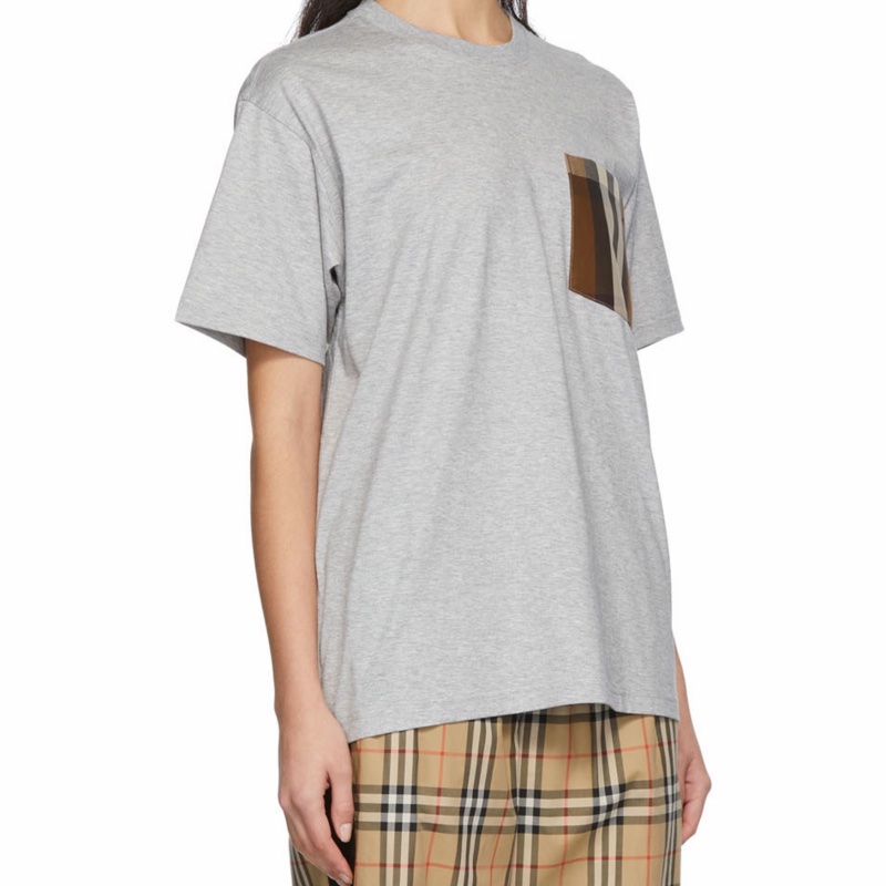 Burberry 女士 徽標T恤S M L XL碼-4