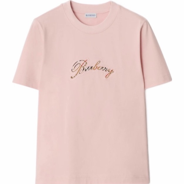 Burberry 女士 格子草書LogoT恤XXS XS S M L XL碼-3