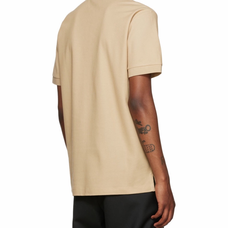 Burberry 男士 標誌性條紋衣領Polo衫XS S M L XL XXL碼-2