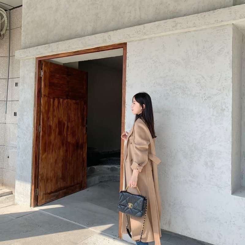 CHANEL 19 Bag 菱格紋羊皮手提肩背包 26 - 黑金30開-24