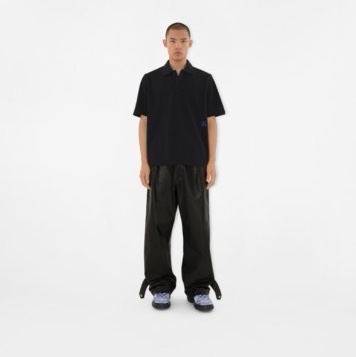 Burberry 男士 徽標短袖Polo衫XS S M L XL XXL碼模特身高 188 CM,穿著 UK L 碼-2