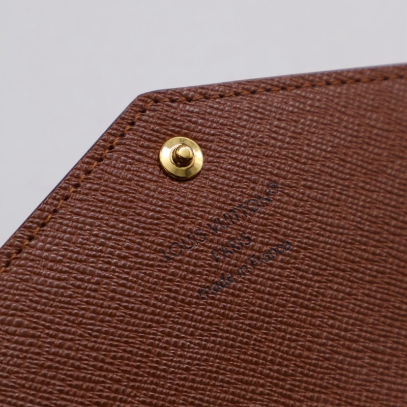 LOUIS VUITTON Sarah翻蓋長夾 - 棕-6